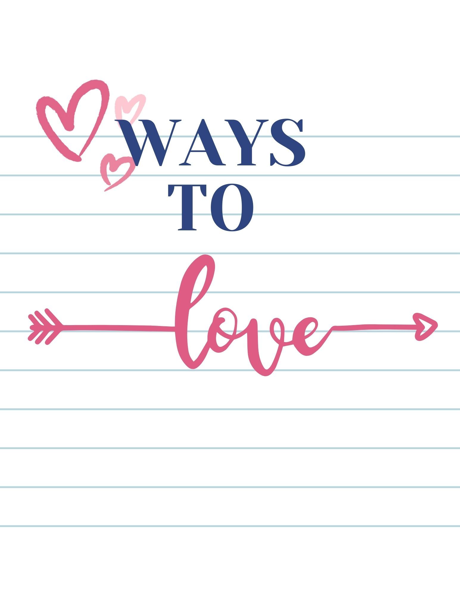 Ways to Love