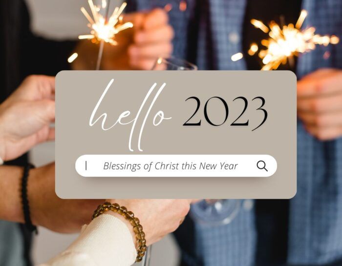 Blessings of Christ this New Year