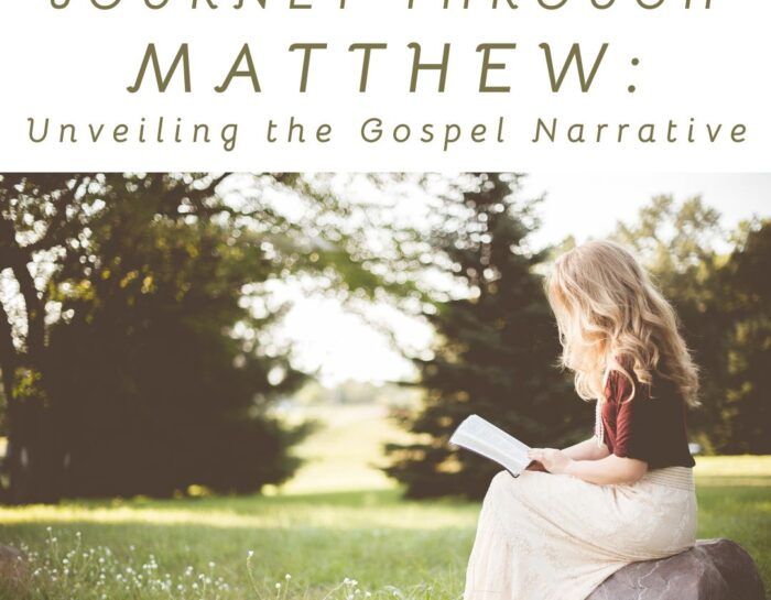 A Journey Through Matthew Introduction