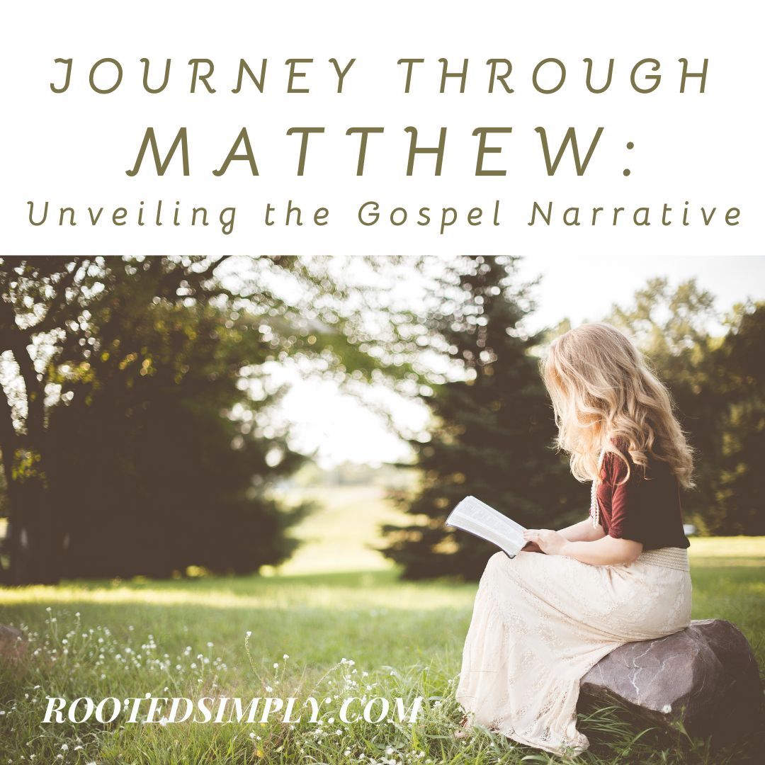 A Journey Through Matthew Introduction