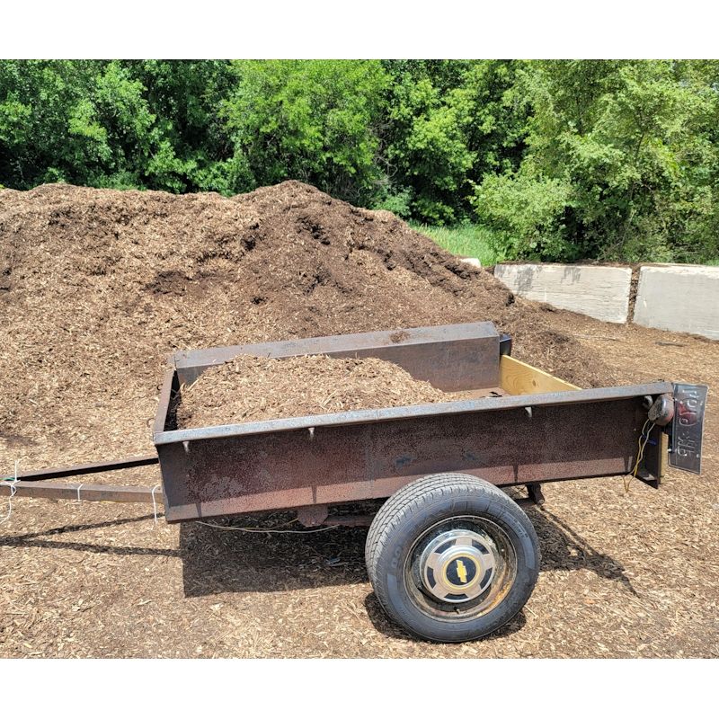We use the free mulch site to save money on the cost of mulch. 
