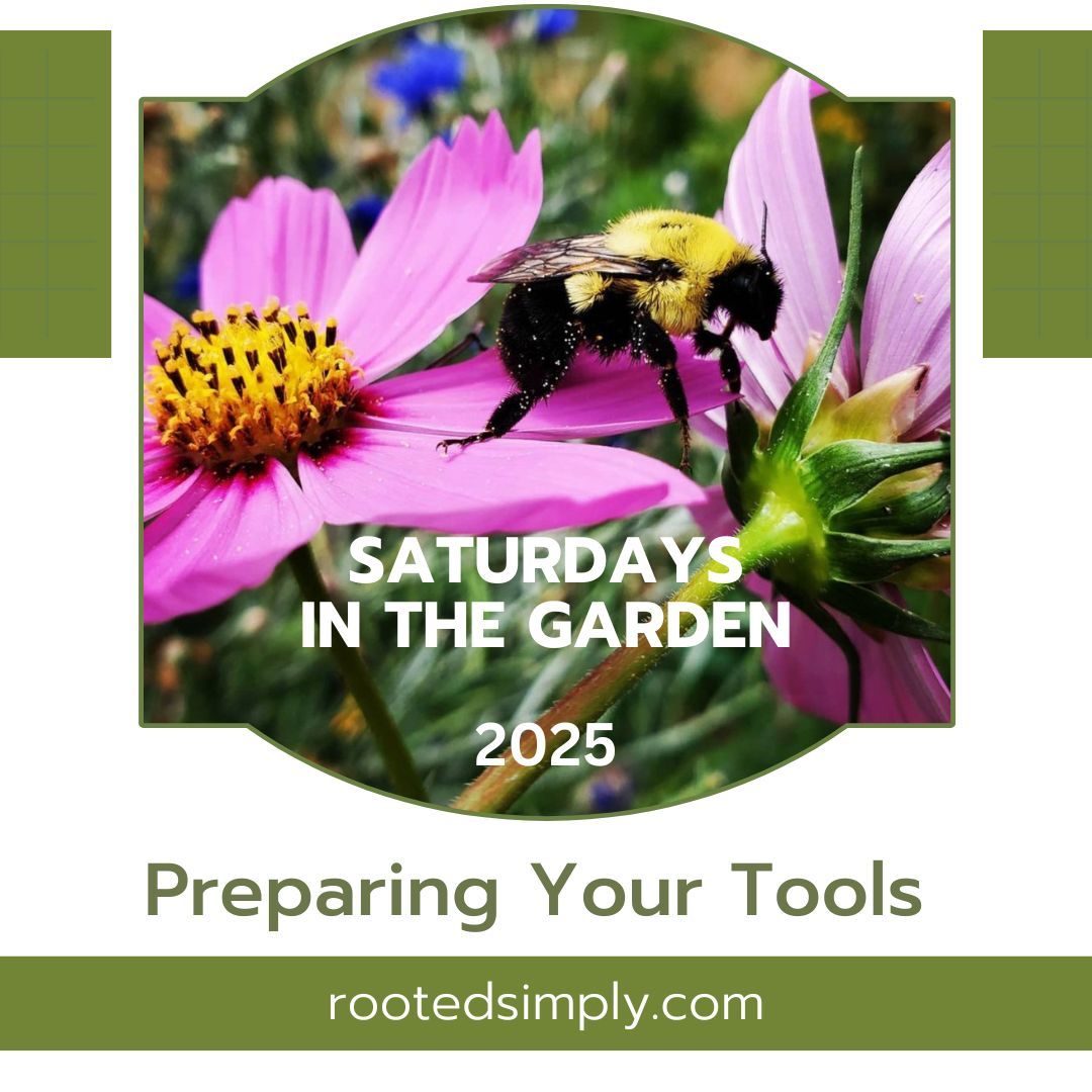 Saturdays in the Gaden: Preparing Your Tools